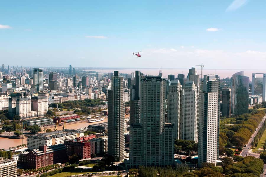 5hs Small Group City Tour of Buenos Aires with Street Food - Puerto Madero and the river transfer