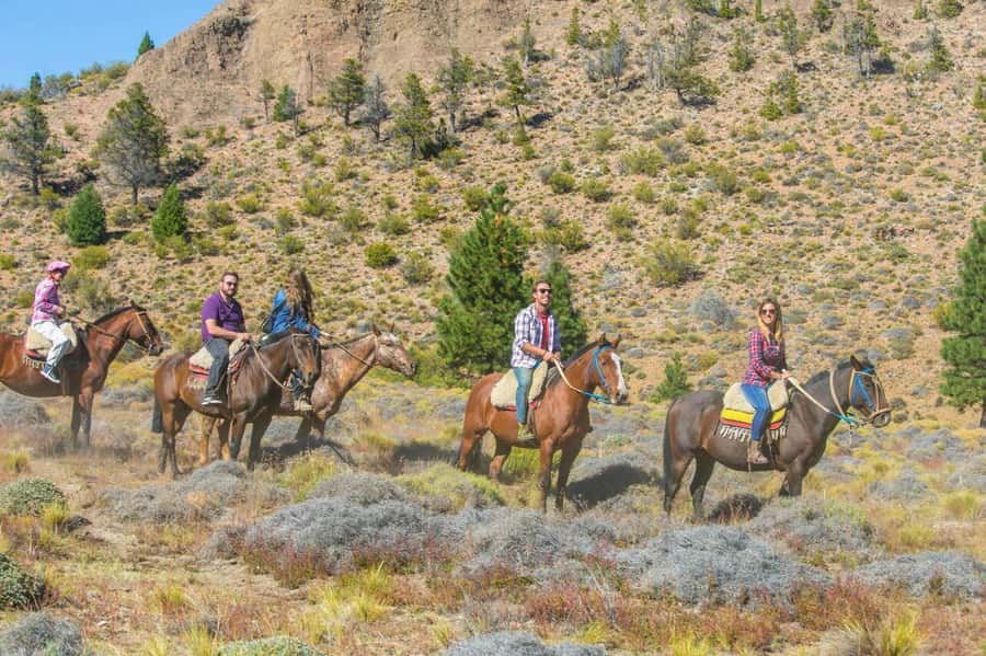 Bariloche: Guided horseback rides in the Patagonian steppe - Leaving Bariloche for La Fragua
