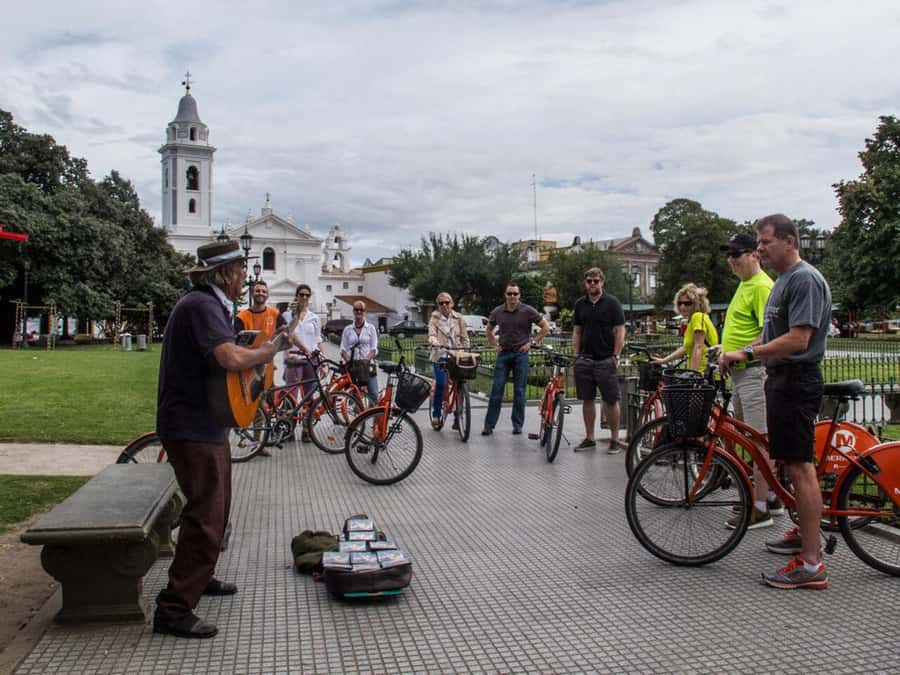 Bike Tour: Buenos Aires to the North - San Telmo and Puerto Madero set the tone