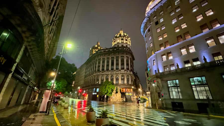 Buenos Aires After Dark: A City Lights & Sunset Experience - Puerto Madero adds reflections and modern city lights
