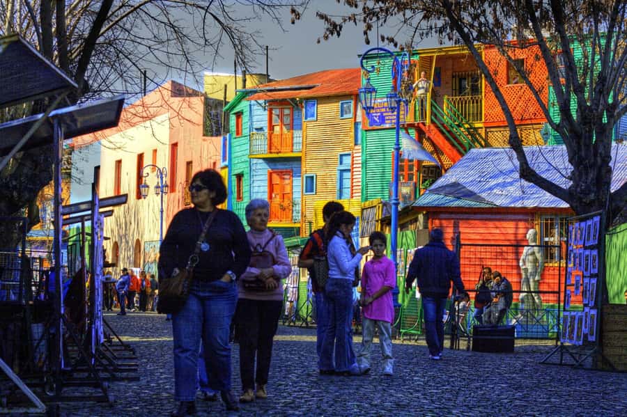 Buenos Aires: Half-Day City Tour and Boat Ride - San Telmo and the road to La Boca