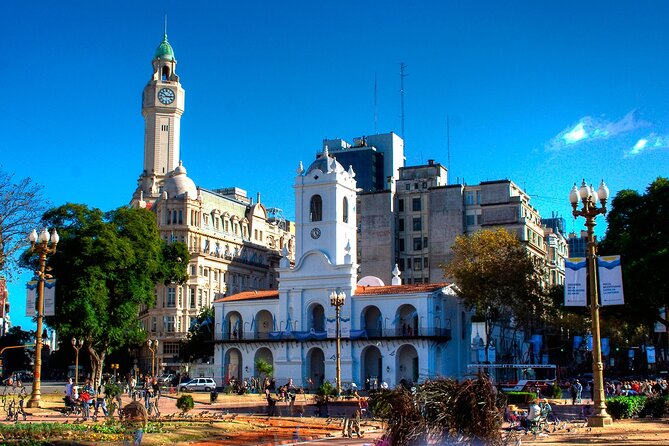 Buenos Aires Hop-On Hop-Off Bus, Free Walking Tours & Discounts - Galerías Pacífico, El Ateneo, and Plaza San Martín