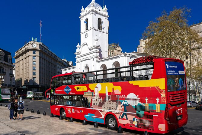 Buenos Aires Hop-On Hop-Off Bus, Free Walking Tours & Discounts - The central loop: Diagonal Norte through San Telmo
