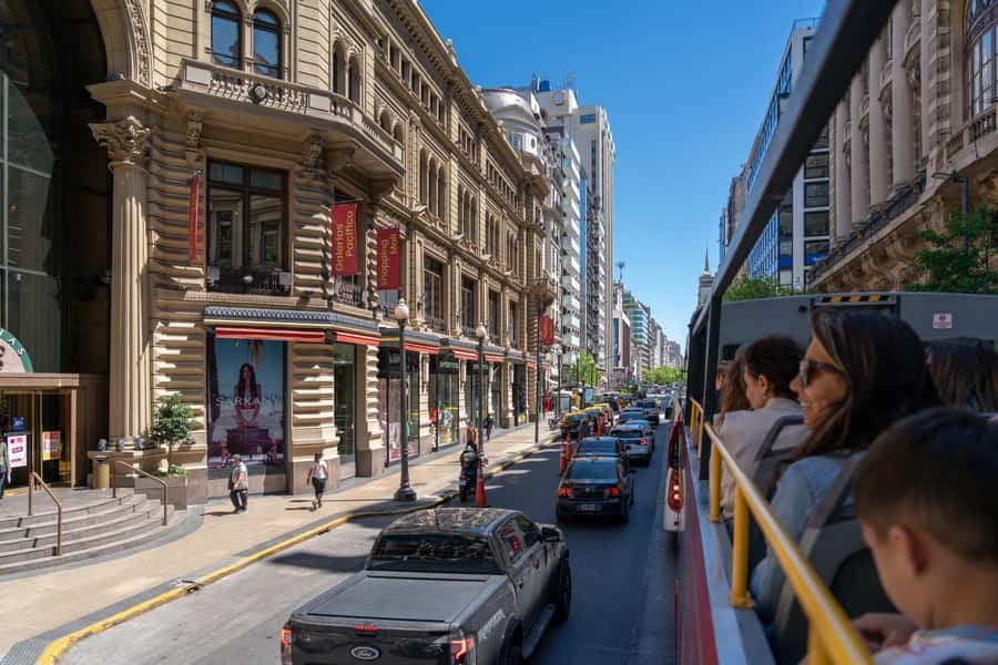 Buenos Aires: Hop-On Hop-Off City Bus Tour - From Galerías Pacífico to Palermo’s major sights
