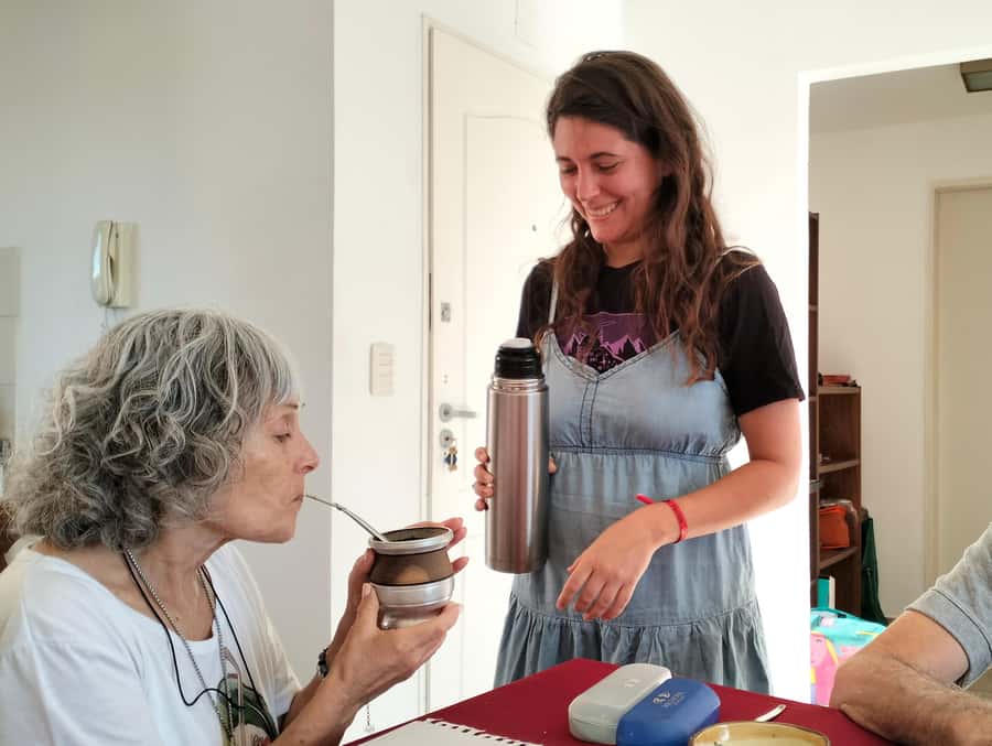 Buenos Aires: Mate & paint experience with pastry tasting - Meeting Jazmin near Salta and Independencia