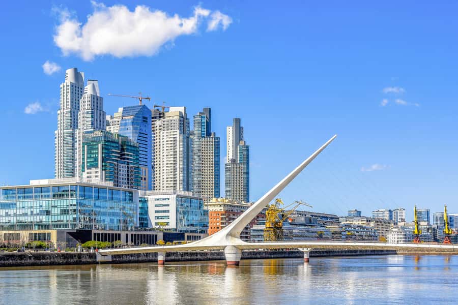 Buenos Aires: Navigation from Pto. Madero to La Boca - Starting at Puerto Madero