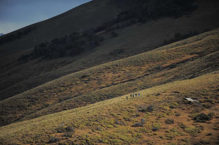 El Calafate: Horseback riding in Cerro Frias - Climbing Cerro Frias for the big views