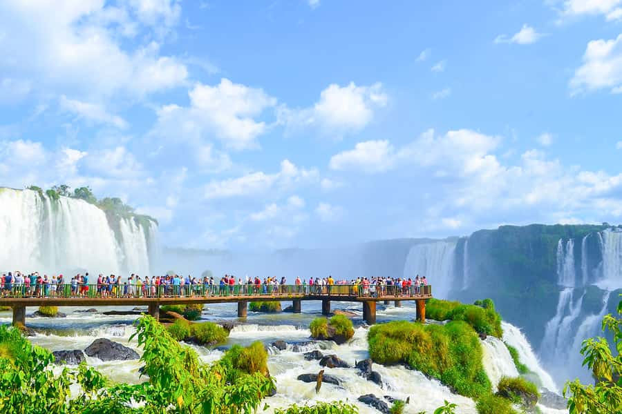 From Foz do Iguaçu: Brazilian Side of the Falls with Ticket - Guides, languages, and group size