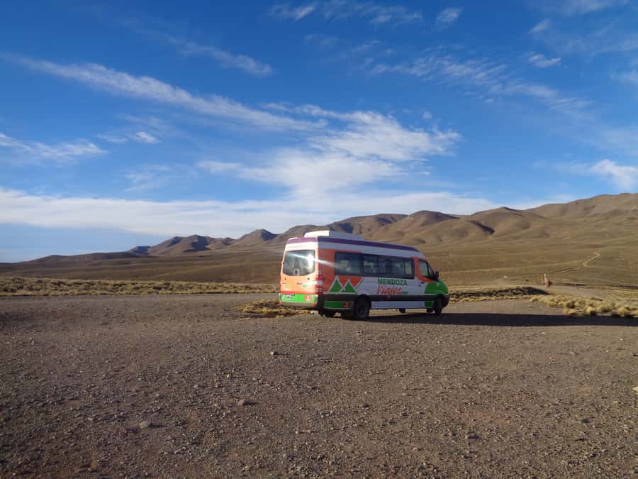 From Mendoza: High Andes Aconcagua Mountain Tour - Puente del Inca, a natural bridge at 8,924 feet