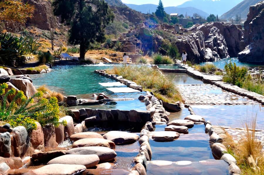 From Mendoza: Premium Spa Day at the Cacheuta Hot Springs - A mountain spa day beyond Mendoza