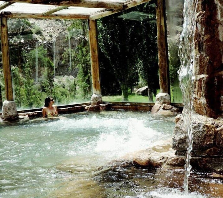 From Mendoza: Premium Spa Day at the Cacheuta Hot Springs - Lunch with Criollo grilling and vegetarian choices