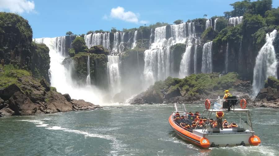 From Puerto Iguazu: Argentinian Iguazu Falls with Boat Ride - The 100-meter forest descent