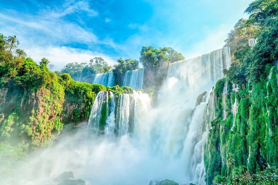 From Puerto Iguazu: Argentinian Iguazu Falls with Ticket - The lower circuit: closer to the water