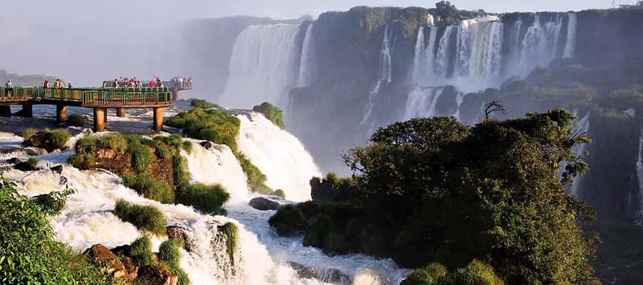 From Puerto Iguazu: Half-Day Brazilian Falls Excursion - Crossing the Argentina Brazil border