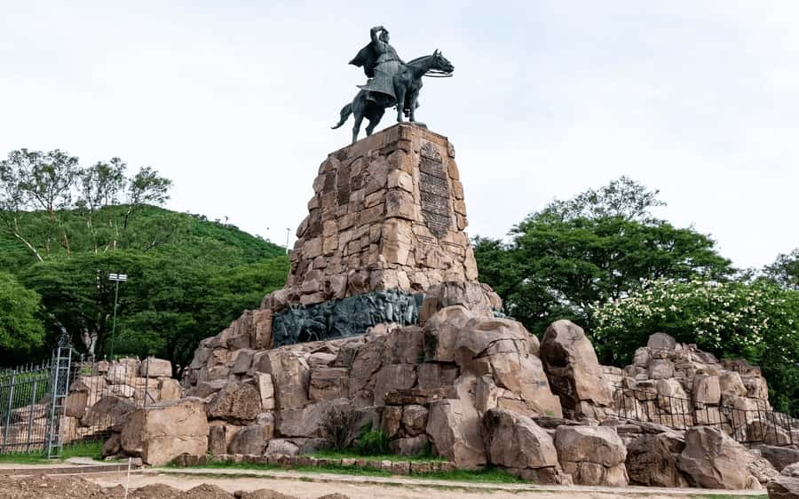 From Salta: City Tour of the city on a half-day ride - San Bernardo Hill brings the best view