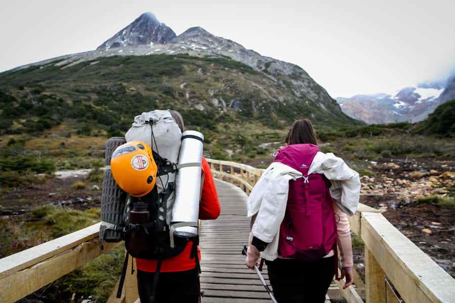 From Ushuaia: Tierra del Fuego Emerald Lagoon Trekking Tour - A mountain lake reached on foot from Ushuaia