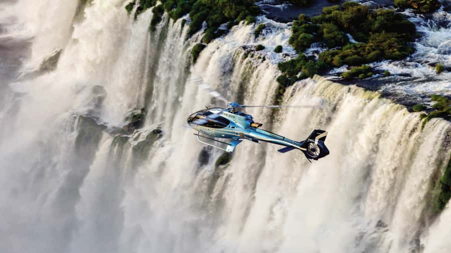 Helicopter Ride Over the Iguazu Falls - Admission Ticket - Weather can decide the whole experience