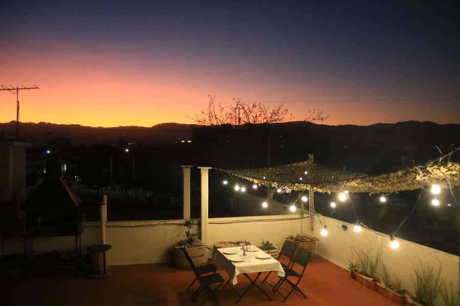 Mendoza: Make An Argentine Asado With A Local & Taste Malbec - The rooftop view and the practical details