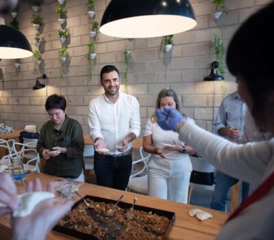 Premium Empanadas Cooking Class & Wine Tasting Experience