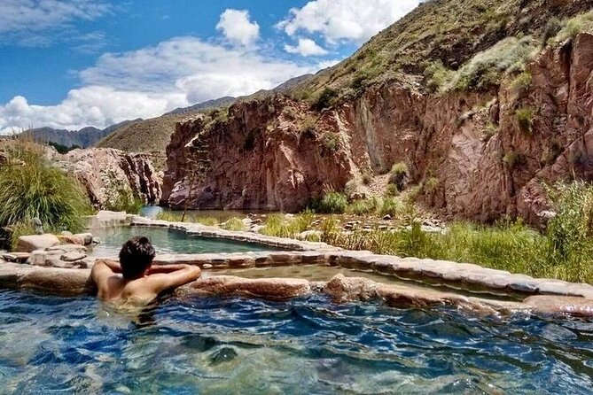 Premium Spa Day at Cacheuta Hot Springs - Arriving at Cacheuta by the Mendoza River