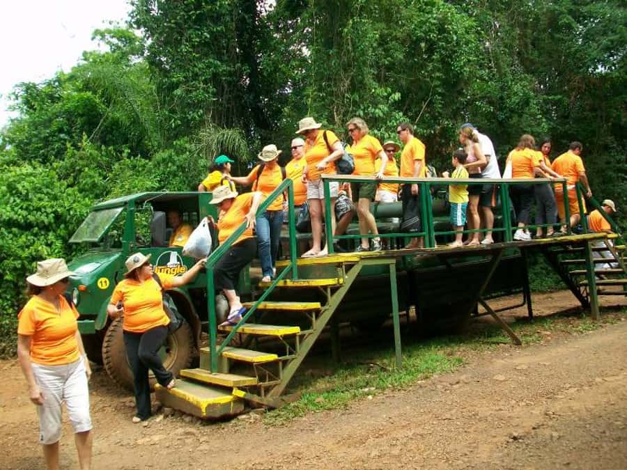 Puerto Iguazú: Iguazú Falls Adventure with 4WD & Boat Ride - Practical preparation for a wet, physical day