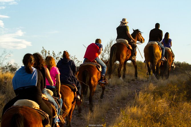 Sunset Horseback Riding - Returning to the ranch for an asado