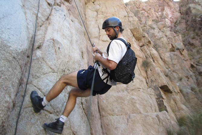 Trekking + Rapeles + Terma de Cacheuta ("Thermal Water Park") - The Virgin of Cacheuta hike takes about three hours