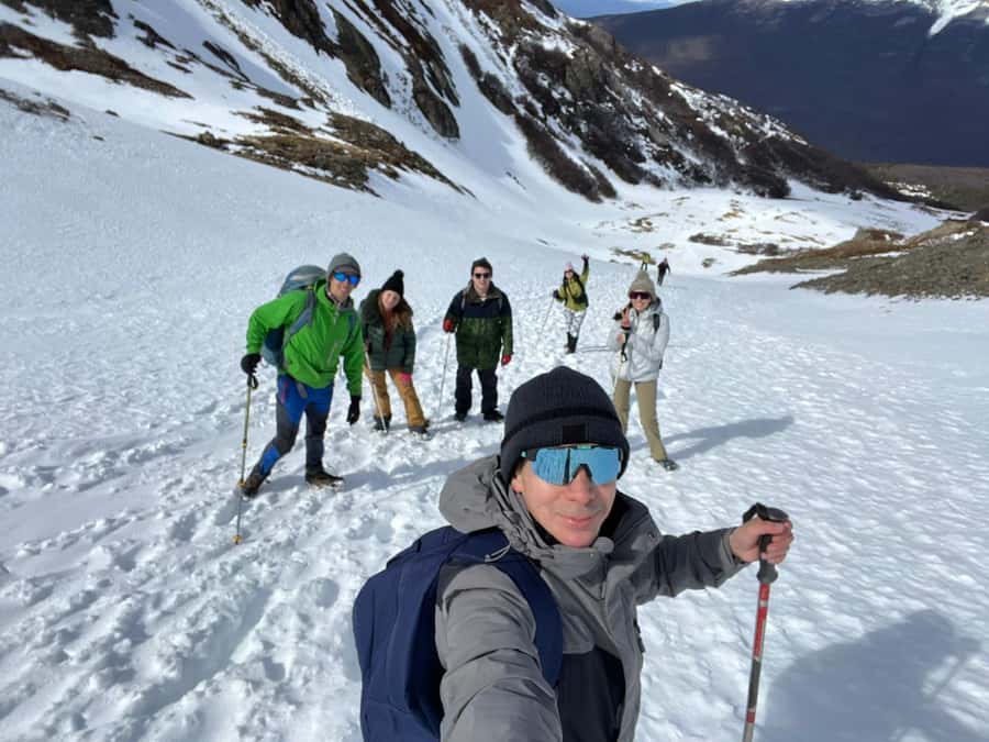 Trekking to Vinciguerra glacier and Tempanos lagoon - A glacier hike with real mountain work