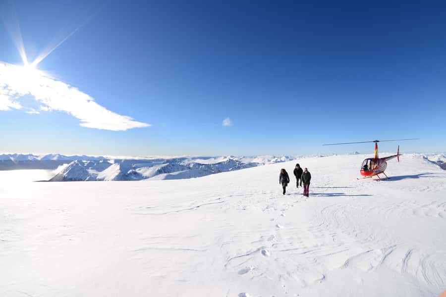 Ushuaia: Heart of the Andes Scenic Helicopter Adventure - The pilot, communication and safety